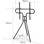 Hama podlahový TV stojan Easel, 600x400