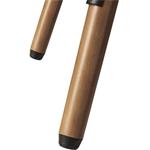 Hama podlahový TV stojan Real Wood, 400x400, drevo