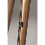 Hama podlahový TV stojan Real Wood, 400x400, drevo