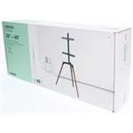 Hama podlahový TV stojan Real Wood, 400x400, drevo