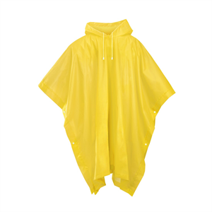 Hama pršiplášť/pončo do dažďa, farba žltá
