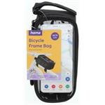 Hama puzdro na rám bicykla, priehľadná dotyková fólia, priečinok na mobil a drobnosti
