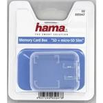 Hama puzdro na SD a microSD kartu DuoCase, transparentné