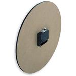 Hama Rab, nástenné hodiny, priemer 30 cm, tichý chod, vintage dizajn, MDF, čierne