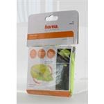 Hama reflexný návlek na cyklistickú/ športovú prilbu, univerzálna veľkosť S-L, neónovo žltý