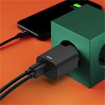 Hama rýchla nabíjačka USB-C, USB-A, PD/QC 30 W, čierna