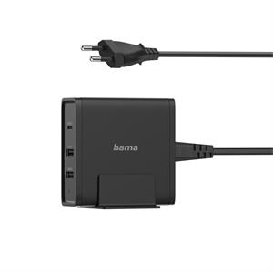 Hama rýchla stolná USB nabíjačka, PD 65W