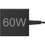 Hama rýchla stolná USB nabíjačka so stojančekom, 2x USB-C PD/QC, 2x USB-A, 60 W