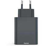 Hama rýchla USB nabíjačka 2x USB-C + USB-A, PD/QC, 65 W, Ecosential