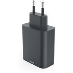 Hama rýchla USB nabíjačka 2x USB-C + USB-A, PD/QC, 65 W, Ecosential