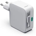 Hama rýchla USB nabíjačka GaN 2x USB-C, PD 65 W, navíjací kábel