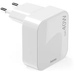 Hama rýchla USB nabíjačka GaN, 2x USB-C PD/QC 40 W, skladacia