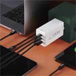 Hama rýchla USB nabíjačka GaN 2x USB-C + USB-A, PD/QC, 100 W