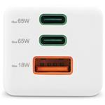 Hama rýchla USB nabíjačka GaN 2x USB-C + USB-A, PD/QC, 65 W