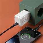 Hama rýchla USB nabíjačka GaN USB-C PD 40-60 W, AVS dynamické nabíjanie
