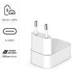 Hama rýchla USB nabíjačka GaN, USB-C PD/QC 30 W, skladacia