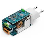 Hama rýchla USB nabíjačka GaN USB-C + USB-A, PD/QC, 45 W