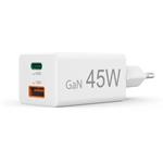Hama rýchla USB nabíjačka GaN USB-C + USB-A, PD/QC, 45 W