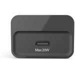 Hama rýchla USB nabíjačka USB-C PD 20 W, čierna