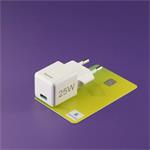 Hama rýchla USB nabíjačka, USB-C PD/QC 25 W, super-mini