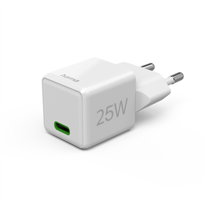 Hama rýchla USB nabíjačka, USB-C PD/QC 25 W, super-mini
