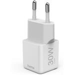 Hama rýchla USB nabíjačka, USB-C PD/QC 30 W, super-mini