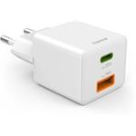 Hama rýchla USB nabíjačka USB-C + USB-A, PD/QC, 20 W
