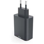 Hama rýchla USB nabíjačka USB-C + USB-A, PD/QC, 45 W, Ecosential
