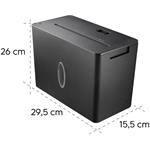 Hama Safe X40-B, skartovačka, čierna