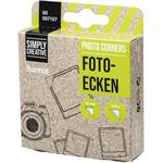 Hama samolepiace fotorožky, 500 ks, transparentné