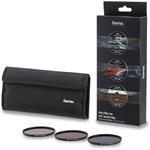 Hama set šedých filtrov ND8, ND64, ND1000, priemer 58 mm, puzdro na filtre
