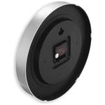 Hama Sicily, nástenné hodiny, priemer 30 cm, tichý chod, čierne/strieborné