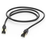 Hama sieťový kábel, CAT-8, 40 Gbit/s, S/FTP tienený, 1,5 m