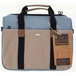 Hama Silvan, taška na notebook, pre 34-36 cm (13,3-14,1"), recyklovaný polyester, béžová/bledomodrá