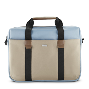 Hama Silvan, taška na notebook, pre 34-36 cm (13,3-14,1"), recyklovaný polyester, béžová/bledomodrá