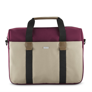 Hama Silvan, taška na notebook, pre 34-36 cm (13,3-14,1"), recyklovaný polyester, béžová/bordová
