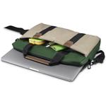 Hama Silvan, taška na notebook, pre 34-36 cm (13,3-14,1"), recyklovaný polyester, béžová/zelená
