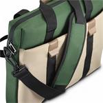 Hama Silvan, taška na notebook, pre 34-36 cm (13,3-14,1"), recyklovaný polyester, béžová/zelená