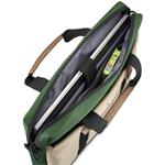 Hama Silvan, taška na notebook, pre 34-36 cm (13,3-14,1"), recyklovaný polyester, béžová/zelená