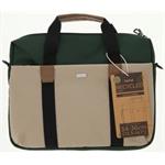Hama Silvan, taška na notebook, pre 34-36 cm (13,3-14,1"), recyklovaný polyester, béžová/zelená