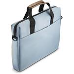 Hama Silvan, taška na notebook, pre 40-41 cm (15,6-16,2"), recyklovaný polyester, béžová/bledomodrá