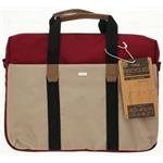 Hama Silvan, taška na notebook, pre 40-41 cm (15,6-16,2"), recyklovaný polyester, béžová/bordová