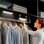 Hama Sleek, orientačné LED svetlo, nabíjacie, pohybový/svetelný senzor, stmievanie, hliníkové