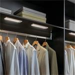 Hama Sleek, orientačné LED svetlo, nabíjacie, pohybový/svetelný senzor, stmievanie, hliníkové