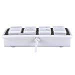 Hama Slimline SK140, numerická klávesnica, USB, biela