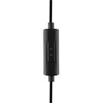 Hama slúchadlá s mikrofónom Kooky, štuple, čierne