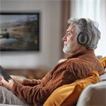 Hama slúchadlá Shell II, uzavreté, čierna/strieborná