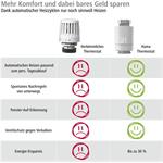 Hama SMART termostatická hlavica pre reguláciu kúrenia, Matter/Thread