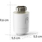 Hama SMART termostatická hlavica pre reguláciu kúrenia, Matter/Thread