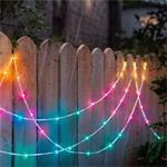 Hama SMART WiFi svetelná reťaz, 100 LED, IP65, nastavenie farieb, stmievanie, 10 m